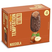 Helado mini bombón nocciola Dia Temptation 6 x 38 g