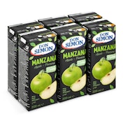 Zumo de manzana Don Simón brik 6 x 200 ml