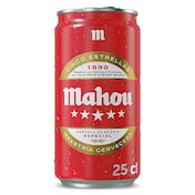 Cerveza Mahou 5 Estrellas 25 cl