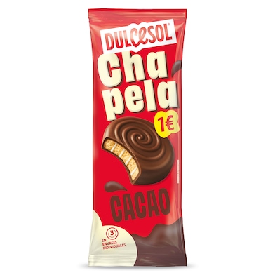 Chapelas de cacao Dulcesol 126 g-0 Chapelas de cacao Dulcesol 126 g-0