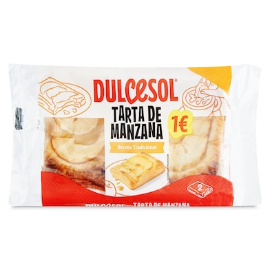 Tarta de manzana Dulcesol 135 g-0 Tarta de manzana Dulcesol 135 g-0