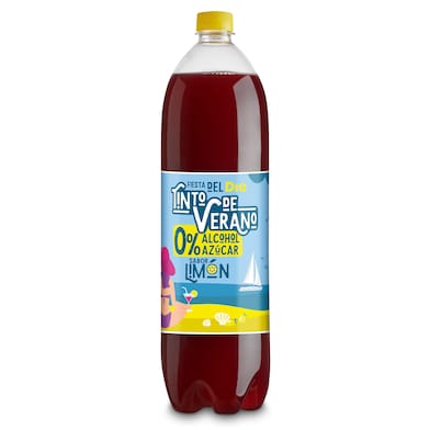 Tinto de verano sin alcohol con limón Fiesta del Dia 1.5 L-0 Tinto de verano sin alcohol con limón Fiesta del Dia 1.5 L-0