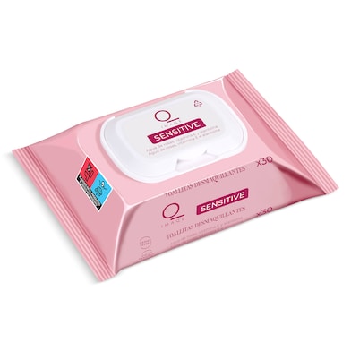 Toallitas desmaquillantes para pieles sensibles con extractos de rosas Dia Imaqe 30 unidades-0 Toallitas desmaquillantes para pieles sensibles con extractos de rosas Dia Imaqe 30 unidades-0