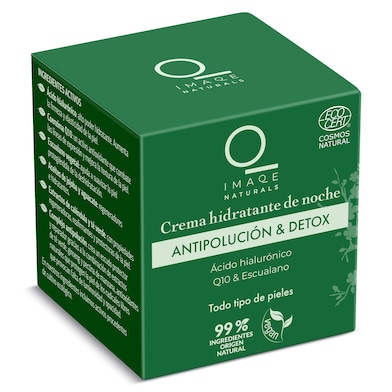 Crema de noche antipolución & detox Ecocert Dia Imaqe 50 ml-0