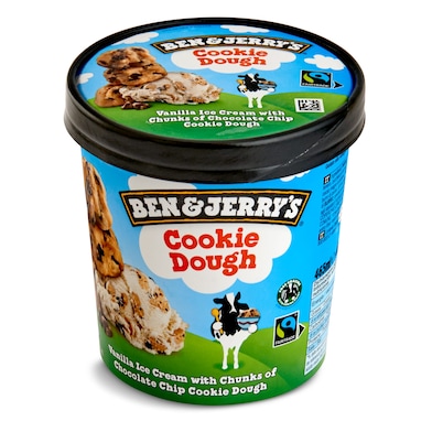 Tarrina de helado cookie dough Ben&Jerry's 406 g-0
