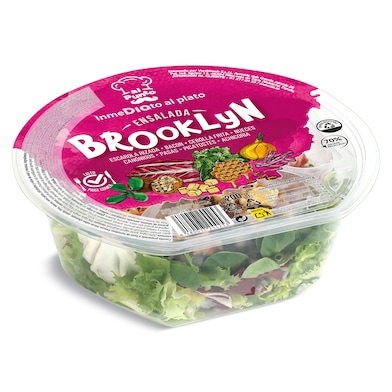 Ensalada brooklyn con bacon Dia Al Punto 200 g-0 Ensalada brooklyn con bacon Dia Al Punto 200 g-0