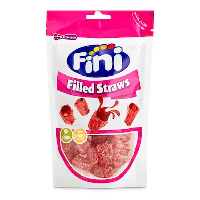 Golosinas torcidas rellenas de pica pica Fini 165 g-0 Golosinas torcidas rellenas de pica pica Fini 165 g-0
