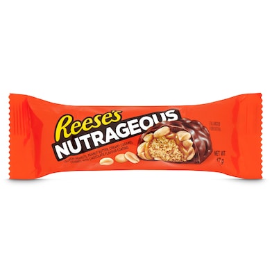 Barrita de chocolate con leche nutrageous Reese's 47 g-0 Barrita de chocolate con leche nutrageous Reese's 47 g-0