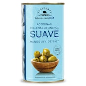 Aceitunas rellenas de anchoa suave Dia Vegecampo 150 g