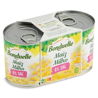 Maíz 0% sal Bonduelle 2 x 140 g-0