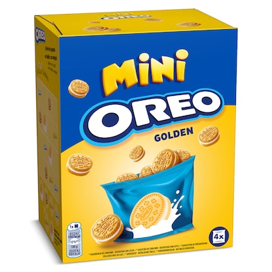 Mini galletas Oreo golden 160 g-0