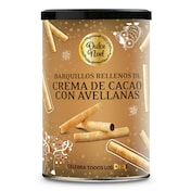Barquillos rellenos de chocolate Dia Dulce Noel 200 g