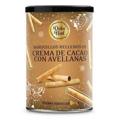 Barquillos rellenos de chocolate Dia Dulce Noel 200 g-0