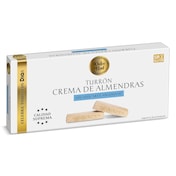 Turrón de crema de almendras sin azúcares añadidos Dia Dulce Noel 150 g