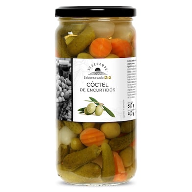 Cóctel de encurtidos Dia Vegecampo 400 g-0