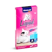 Snack líquido para gatos con salmón Vitakraft 90 g