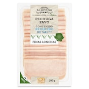 Pechuga de pavo bajo en sal Dia Nuestra Alacena 200 g