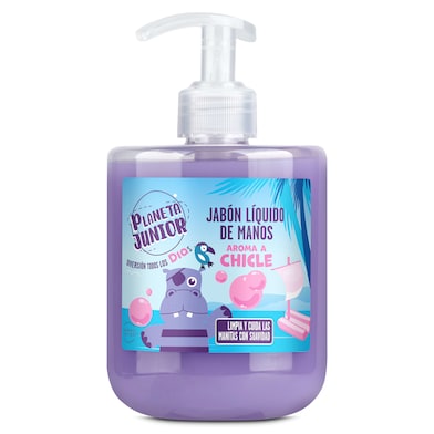 Jabón de manos infantil aroma a chicle Dia Planeta Junior 500 ml-0