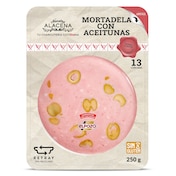 Mortadela con aceitunas Dia Nuestra Alacena 250 g