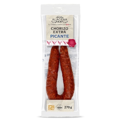 Chorizo extra picante Dia Nuestra Alacena 270 g-0 Chorizo extra picante Dia Nuestra Alacena 270 g-0