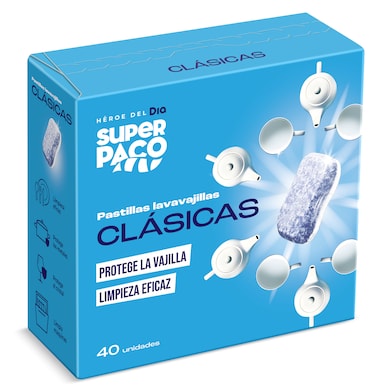 Pastillas lavavajillas Dia Super Paco 40 unidades-0 Pastillas lavavajillas Dia Super Paco 40 unidades-0