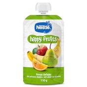 Alimento infantil con puré de 4 frutas happy fruits Nestlé 110 g