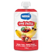 Alimento infantil con puré de plátano y fresa cool fruits Nestlé 110 g