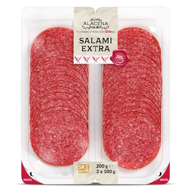 Salami extra Dia Nuestra Alacena 200 g-0