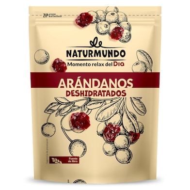 Arándanos rojos deshidratados Dia Naturmundo 150 g-0