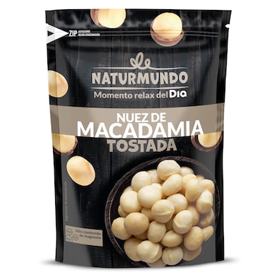 Nuez de macadamia tostada con sal Dia Naturmundo 100 g-0 Nuez de macadamia tostada con sal Dia Naturmundo 100 g-0