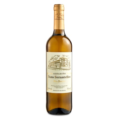 Vino blanco D.O. Rías Baixas Pazo Serantellos 75 cl-0