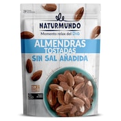 Almendras tostadas con piel sin sal Dia Naturmundo 200 g