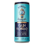 Gin & tonic Bombay Sapphire 25 cl