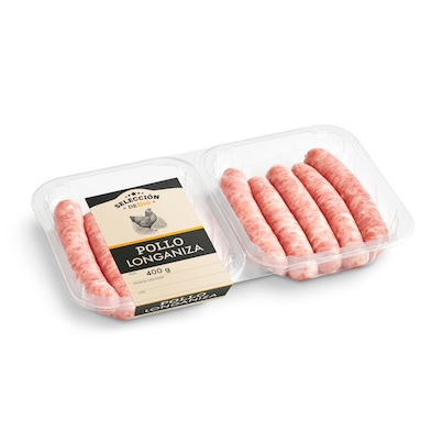 Longaniza de pollo Selección de Dia 400 g-0 Longaniza de pollo Selección de Dia 400 g-0