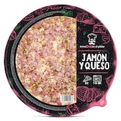 Pizza jamón y queso familiar Dia Al Punto 600 g