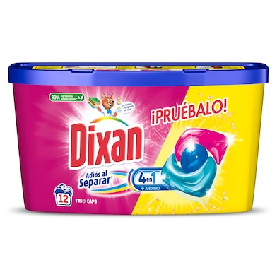 Detergente en cápsulas Dixan 12 lavados-0 Detergente en cápsulas Dixan 12 lavados-0