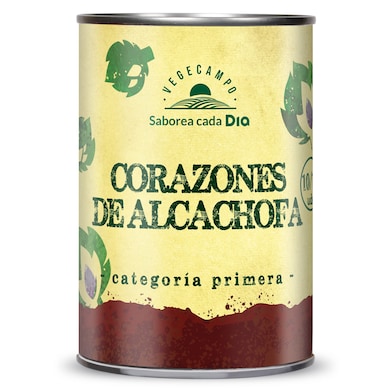 Corazones de alcachofa Dia Vegecampo 240 g-0 Corazones de alcachofa Dia Vegecampo 240 g-0