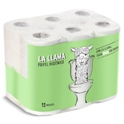 Papel higiénico Dia La Llama 12 unidades