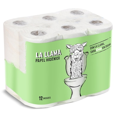 Papel higiénico Dia La Llama 12 unidades-0 Papel higiénico Dia La Llama 12 unidades-0