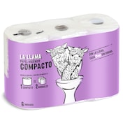 Papel higiénico doble rollo Dia La Llama 6 unidades