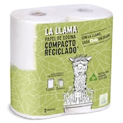 Papel de cocina reciclado Dia La Llama 2 unidades