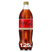 Coca-Cola zero azúcar zero cafeína 1.25 L