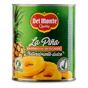 Piña en su jugo en rodajas Del monte 510 g