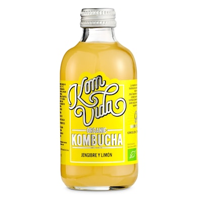 Kombucha con jengibre y limón Komvida 250 ml-0