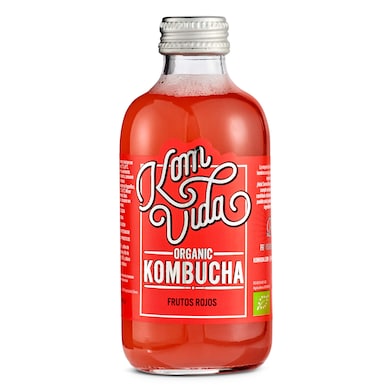 Kombucha con frutos rojos Komvida 250 ml-0
