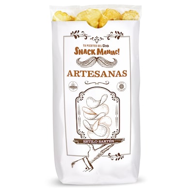 Patatas fritas artesanas Dia Snack Maniac 2 x 150 g-0 Patatas fritas artesanas Dia Snack Maniac 2 x 150 g-0