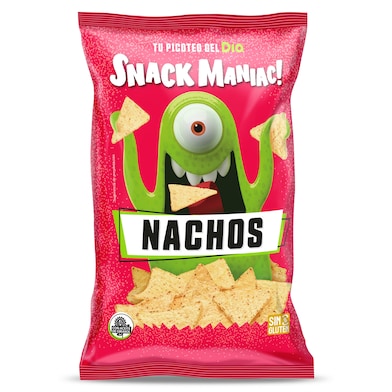 Nachos naturales Dia Snack Maniac bolsa 150 g-0