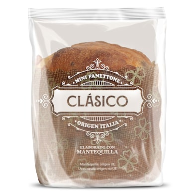 Mini panettone clásico El Molino de Dia 90 g-0
