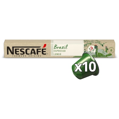 Cápsulas de café Brazil Farmers Origin 10 unidades-0