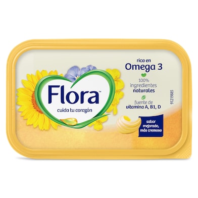 Margarina rica en omega 3 Flora 400 g-0 Margarina rica en omega 3 Flora 400 g-0